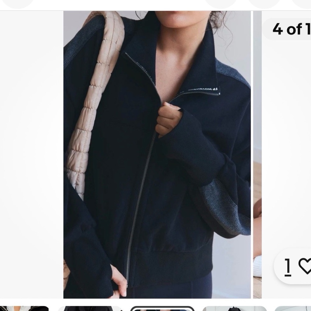 Free People Movement High Jump Oversize Zip-Up
Perfect !!